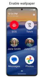 Lanceur senior: Easy Phone screenshot