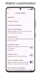 Lanceur senior: Easy Phone screenshot