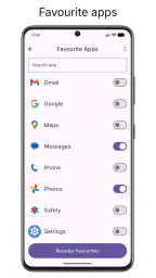 Lanceur senior: Easy Phone screenshot