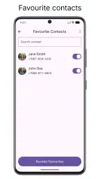 Lanceur senior: Easy Phone screenshot