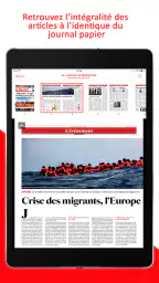 L'ancienne app Le JDD screenshot