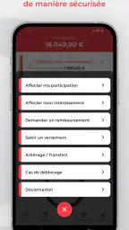 L'appli ESALIA screenshot