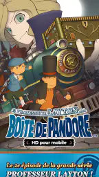 Layton : boîte de Pandore HD screenshot