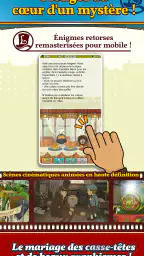 Layton : boîte de Pandore HD screenshot