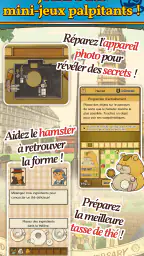 Layton : boîte de Pandore HD screenshot