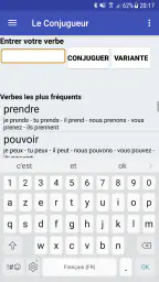 Le Conjugueur screenshot
