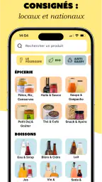 Le Fourgon, produits consignés screenshot