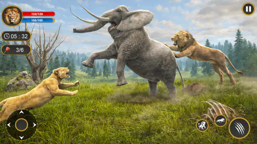 Le Roi Lion: Chasse dans la screenshot
