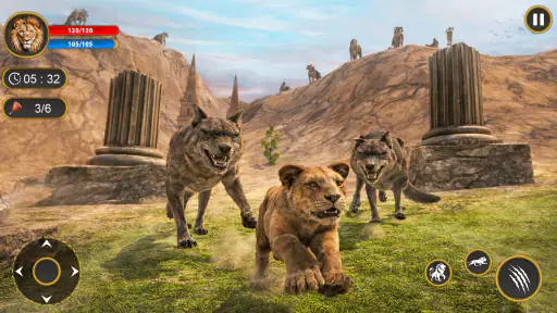 Le Roi Lion: Chasse dans la screenshot