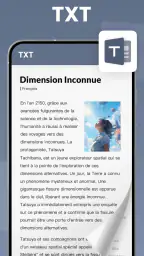 Lecteur de documents: PDF, DOC screenshot