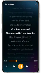 Lecteur de musique screenshot