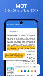 Lecteur et éditeur de document screenshot