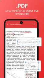 Lecteur et éditeur de document screenshot