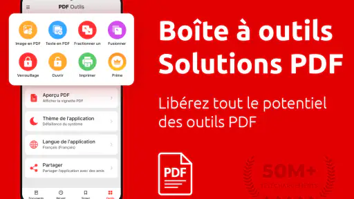 Lecteur PDF App: Convertir PDF screenshot