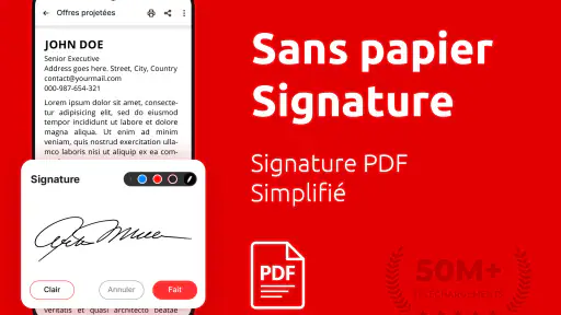 Lecteur PDF App: Convertir PDF screenshot