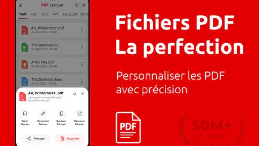 Lecteur PDF App: Convertir PDF screenshot