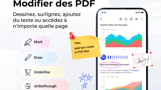 Lecteur PDF et affichage screenshot