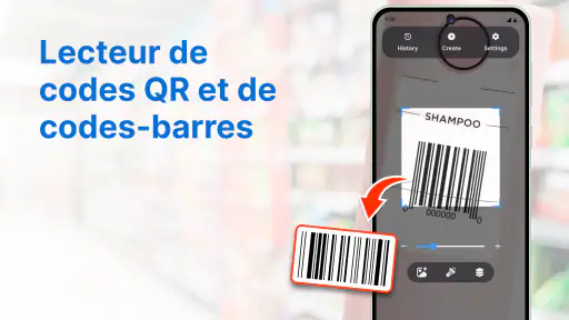 Lecteur QR : Scan intelligent screenshot