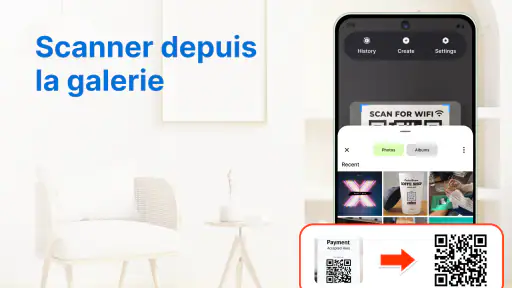 Lecteur QR : Scan intelligent screenshot
