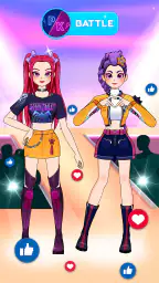 Left or Right: Star Girl Style screenshot