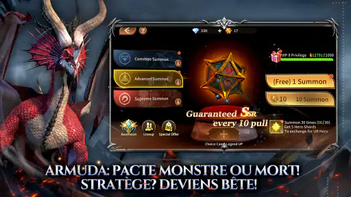 Legends Reborn: Dernier Combat screenshot