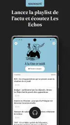 Les Echos, actualités éco screenshot