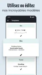 Lettre Fonts - Texte Stylisé screenshot