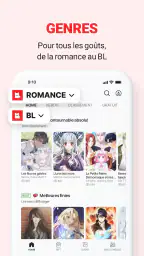 LEZHIN FR screenshot