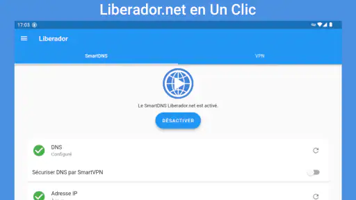 Liberador - VPN & SmartDNS screenshot