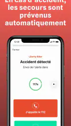 Liberty Rider - GPS moto screenshot