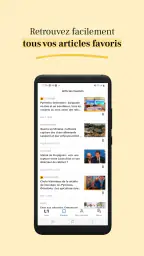 L'Indépendant, Actus locales screenshot