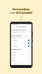 L'Indépendant, Actus locales screenshot