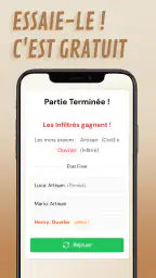 L'Infiltré: Démasquez l'Espion screenshot
