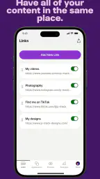 Linktree: Link in bio creator screenshot