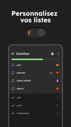 Liste de courses - Listonic screenshot