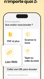 Listen AI : Texte en Voix screenshot