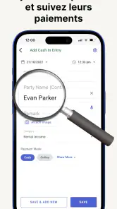 Livre de caisse – Solde & dép screenshot