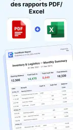 Livre de caisse – Solde & dép screenshot