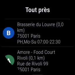 Localisateur de restaurant screenshot
