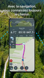 Locus Map navigation outdoor screenshot