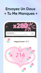 Love8 - Appli pour les couples screenshot