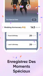 Love8 - Appli pour les couples screenshot