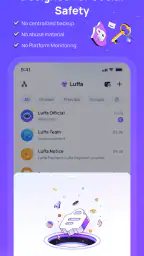 Luffa：Chat Crypté et Sécurisé screenshot