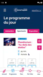 Ma Cité de l'espace screenshot