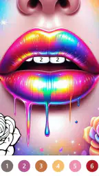 Macabre Color Paint By Number screenshot
