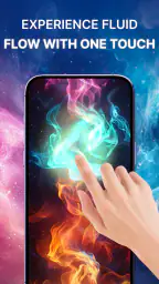 Magic Fluid: Live 4D wallpaper screenshot