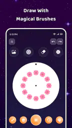 Magic Wheel - Spin Art Drawing screenshot