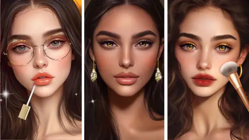 Makeup Styling: Jeux de Fille screenshot