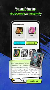 Manga AI – Générateur comics screenshot