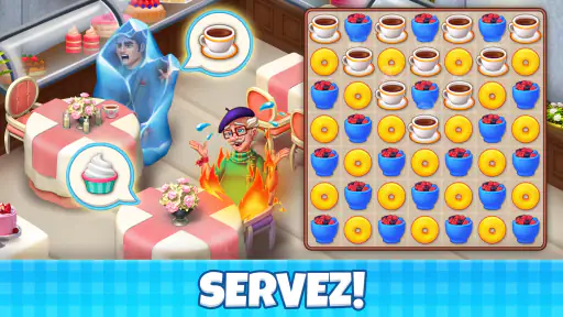 Manor Cafe - Jeux de Match 3 screenshot